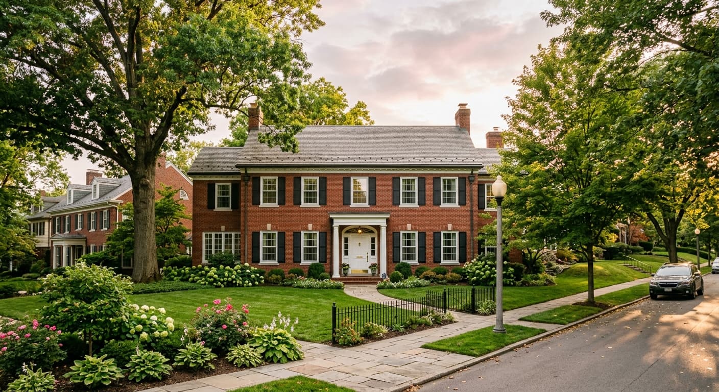 Beautiful homes, lovingly cared for.
